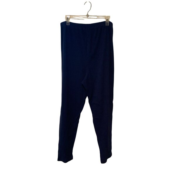 California Conceptions Womens Size Large Navy Blue Vintage Y2k Thermal Ribbed Jo - Picture 1 of 4